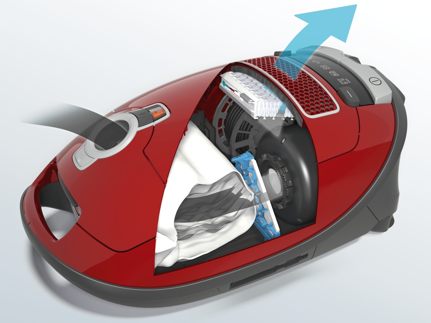 Air-clean-filter-systeem